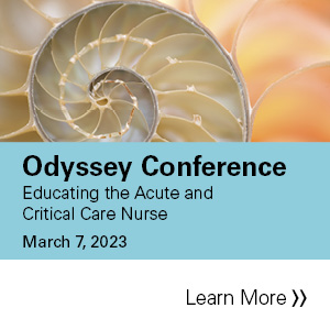 2023 Odyssey Conference: Educating the Acute and Critical Care Nurse Banner